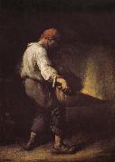 Jean Francois Millet Winnow the vale Germany oil painting artist